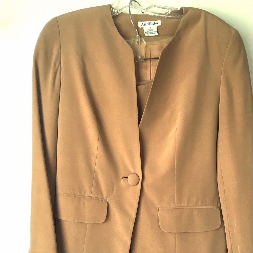 Ann Taylor Silk Suit